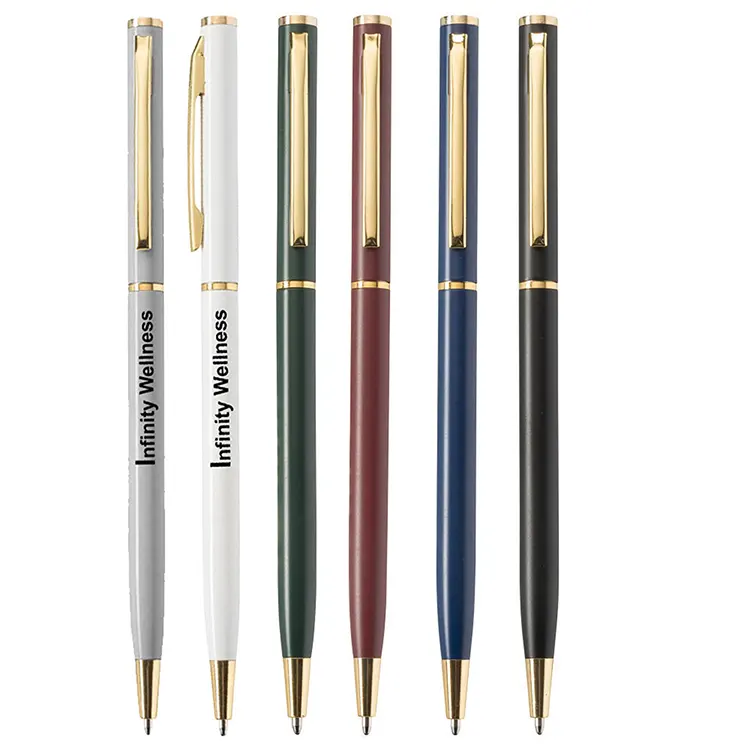 The Slim Metal Gold Pen